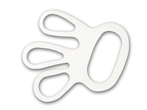 Fingerlinge, Handschuhspanner, weiss, 100 Stück 100w