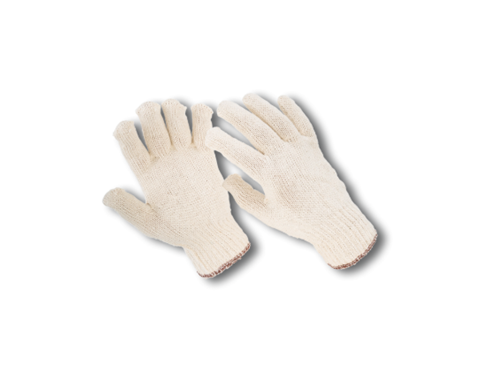 Strickhandschuh, brauner Bund 25cm lang 102L