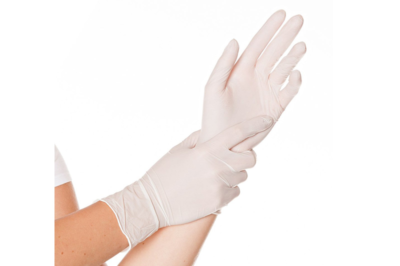 Nitril-Handschuh, weiss 13211