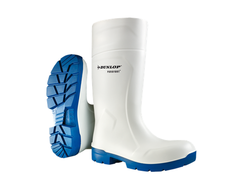 Dunlop Multigrip safety, weiß mit Stahlkappe,44502 Größe: 36 - 48