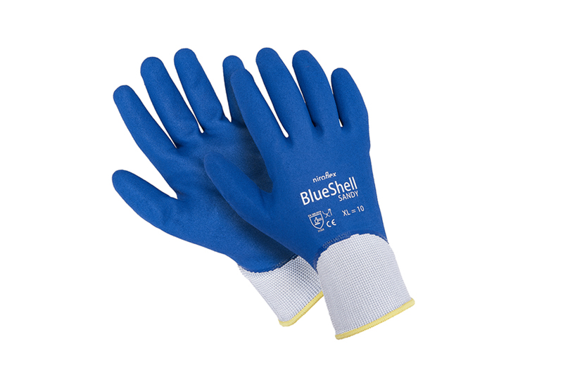 BlueShell Strickhandschuh  sandy, blau,  Größen.: XS-XXL 26832