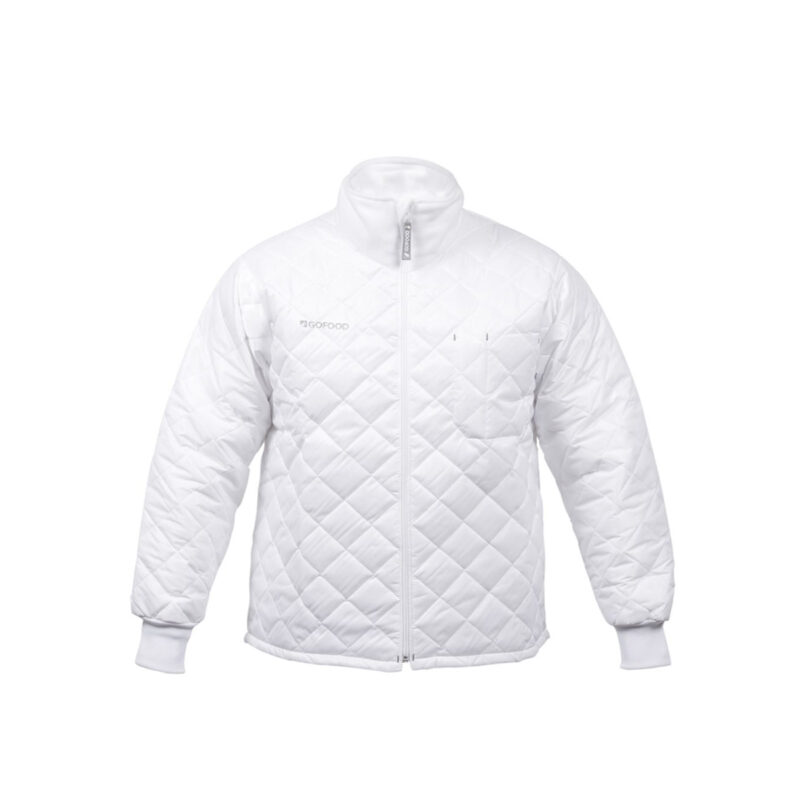 Thermojacke mit Fleecekragen