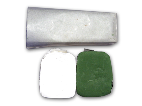 Weiss SCHLEIFPASTE WEISS FÜR BAUMWOLLSCHEIBEN, Zum Schutz der Baumwollscheibe 1000g