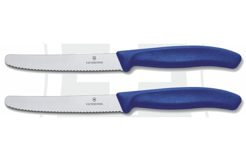 Victorinox - Jausenmesser, blauer Kunststoffgriff 6.7832