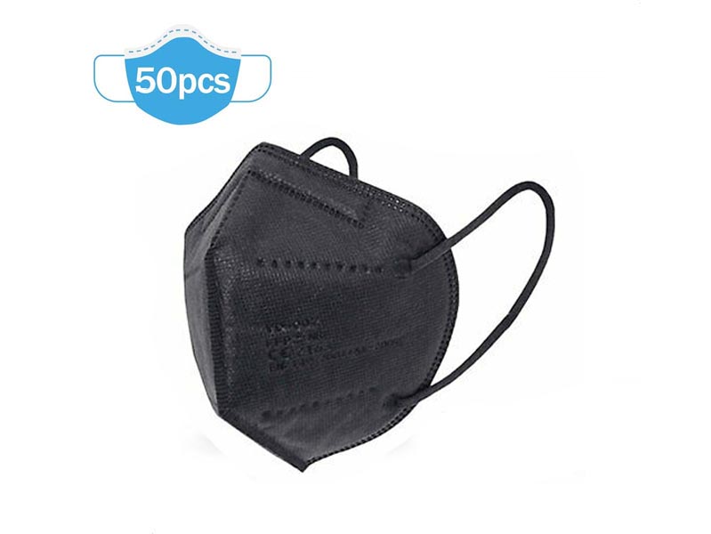FFP2 50 Stk p/Box Schwarz MNS02S