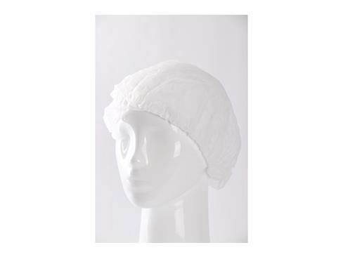 Klipphaube aus PP-Vlies, weiß,