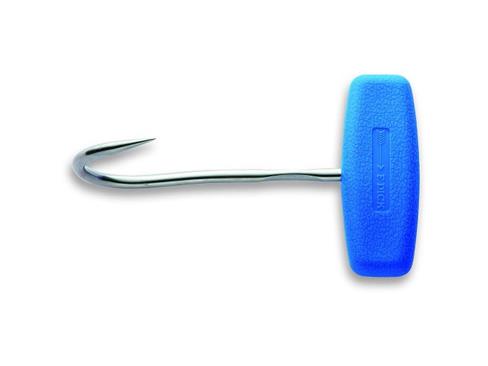 Griffhaken, KU-Griff oval blau 12cm T324PLAS